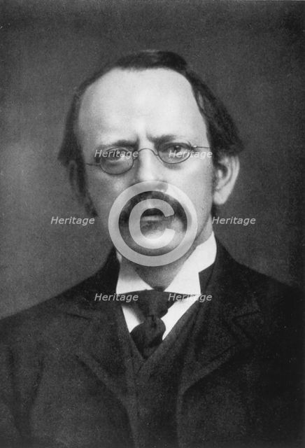 JJ Thomson, British physicist, c1896-c1915. Artist: Unknown