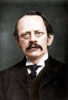 JJ Thomson, British physicist, c1896-c1915