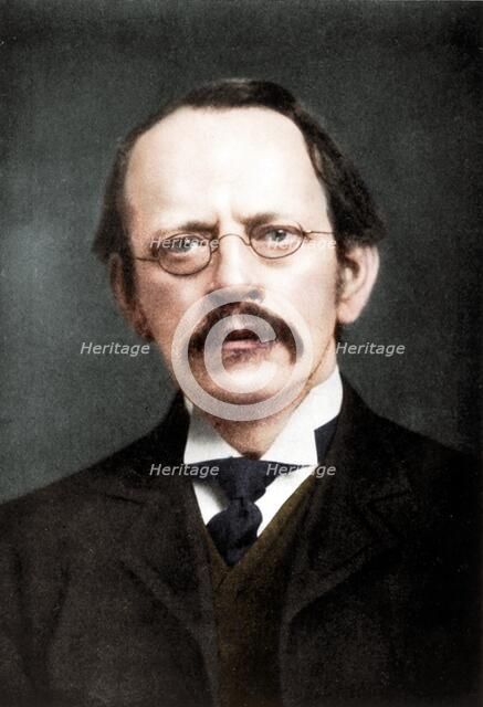JJ Thomson, British physicist, c1896-c1915. Artist: Unknown.