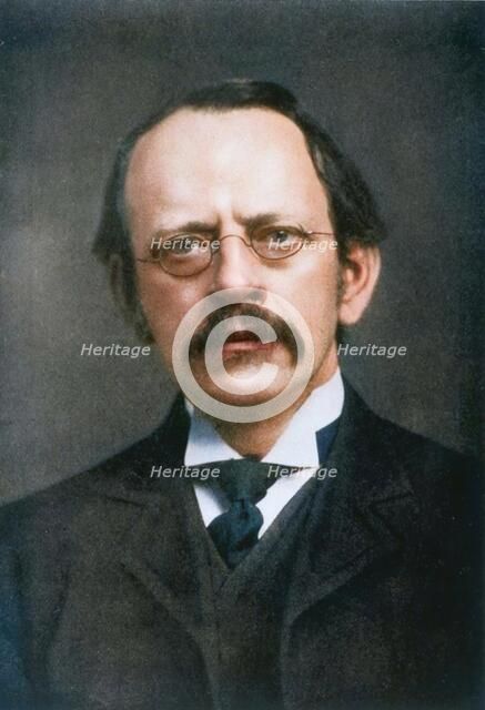 JJ Thomson, British physicist, c1896-c1915. Creator: Unknown.