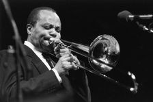 J.J.Johnson, North Sea Jazz Festival, The Hague, Netherlands, 1993. Creator: Brian Foskett