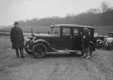 JKW Baines of the JCC with an Austin, 1930s. Artist: Bill Brunell