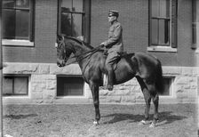 Jr. 2nd Lt. Adna N. Chaffee, Cavalry, U.S.A. at Fort Myer, 1911. Creator: Harris & Ewing