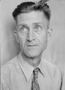 JRButler, President of the Southern Tenant Farmer's Union, Memphis, Tennessee, 1938. Creator: Dorothea Lange