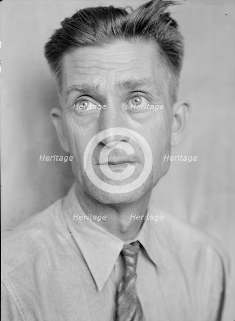 JRButler, President of the Southern Tenant Farmer's Union, Memphis, Tennessee, 1938. Creator: Dorothea Lange.