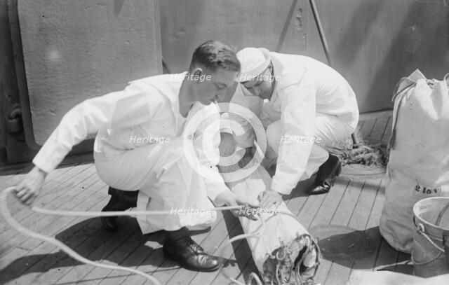 J.S. Morgan & A. Greenough, 1916. Creator: Bain News Service.