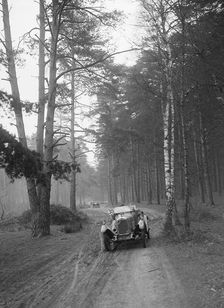JT Chance's Enfield-Allday at the JCC General Efficiency Trial, Oxshott Woods, Surrey, 1923. Artist: Bill Brunell