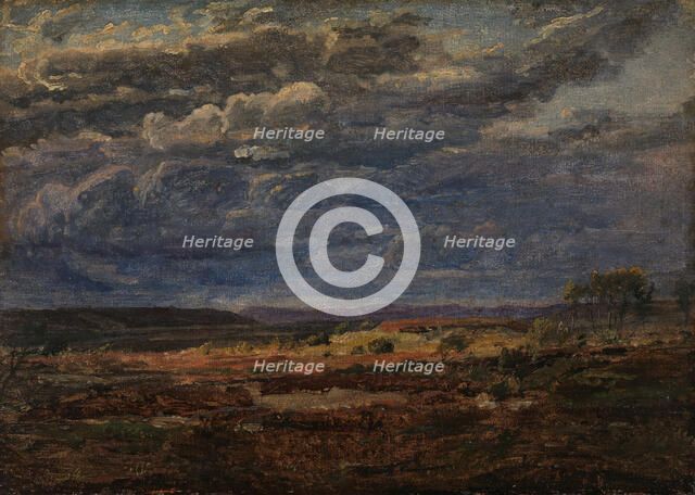 Jutish Moor, c1839. Creator: Dankvart Dreyer.