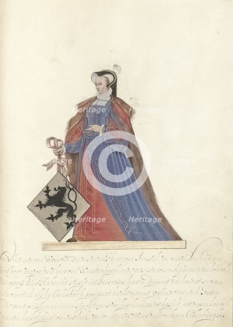 Jutta van der Leck, Lady of Culemborg, c.1600-c.1625. Creator: Nicolaes de Kemp.