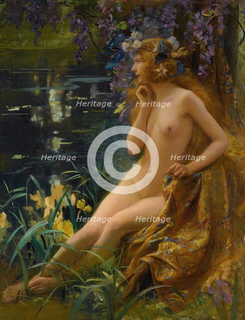 Juventas, 1900s. Creator: Bussière, Gaston (1862-1928).