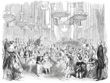 Juvenile Ball at the Mansion-House, on New Year's Eve, 1850. Creator: Unknown