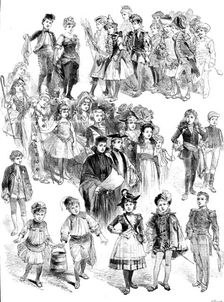 Juvenile Fancy-Dress Ball given by the Lady Mayoress at the Mansion House, 1890. Creator: R. Taylor