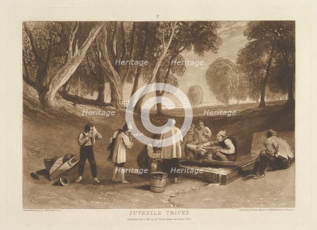 Juvenile Tricks (Liber Studiorum, part V, plate 22), January 1, 1811. Creator: JMW Turner.