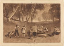 Juvenile Tricks, published 1811. Creator: JMW Turner