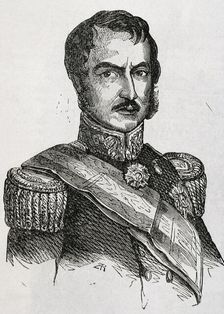 Juan van Halen y Sarti, (1792-1858), Field Marshal in the Spanish Army, 1853. Creator: Unknown