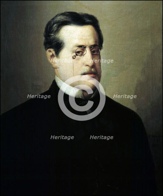 Juan Valera (1824-1905), Spanish novelist and diplomat.