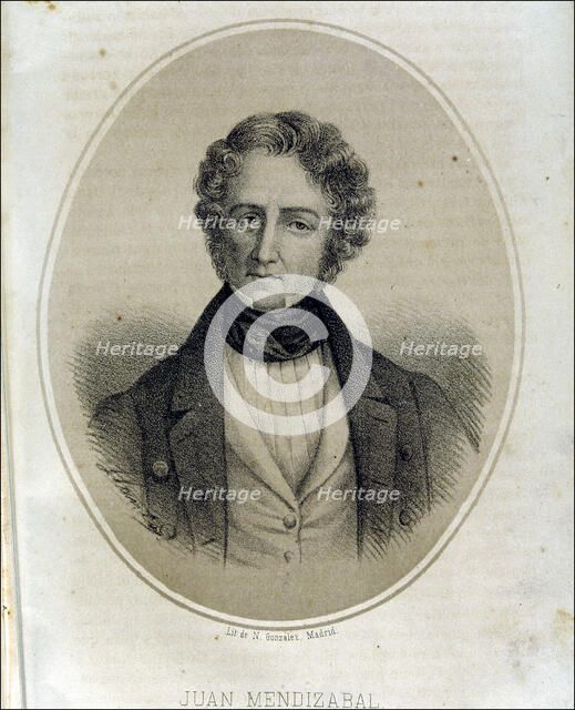 Juan Alvarez Mendizabal (1790-1853), Spanish politician.