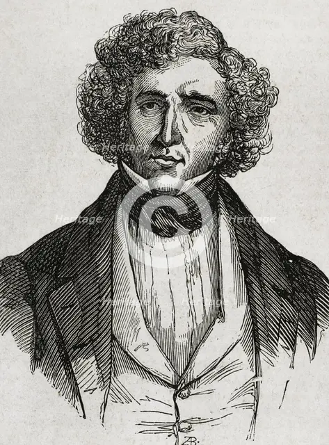Juan Álvarez Mendizábal, (1790-1853), Spanish politician and financier who had great..., 1853.  Creator: Unknown.
