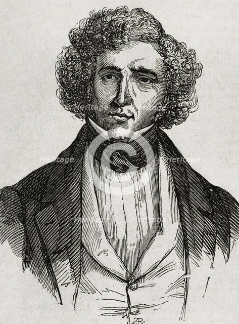 Juan Álvarez Mendizábal, (1790-1853), Spanish politician and financier who had great..., 1853.  Creator: Unknown.
