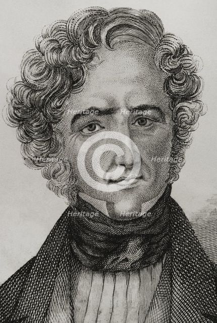 Juan Alvarez de Mendizábal (1790-1853), Spanish politician and financier..., 1845.  Creator: Jose Gomez.