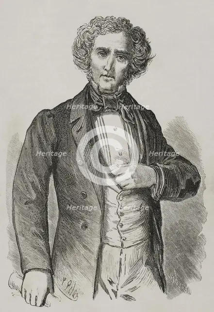 Juan Alvarez de Mendizábal (1790-1853), Spanish politician and financier..., 1879. Creator: Unknown.