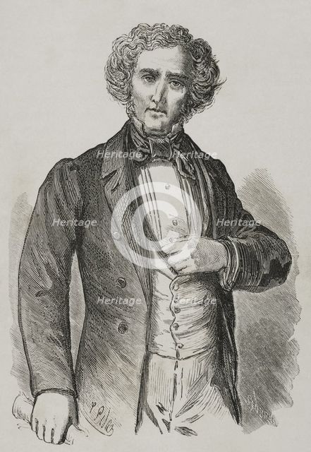 Juan Alvarez de Mendizábal (1790-1853), Spanish politician and financier..., 1879. Creator: Unknown.