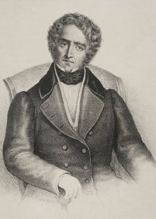 Juan Alvarez de Mendizábal (1790-1853), Spanish politician and financier, 1868. Creator: Jose Cuevas