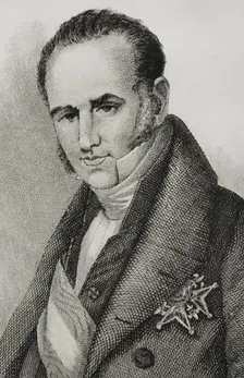 Juan Bautista Erro y Azpiroz (1773-1854), Spanish philologist, minister of Ferdinand VII..., 1842. Creator: Jose Gomez