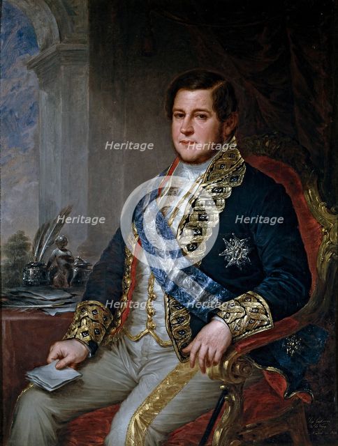 Juan Bravo Murillo, 1848. Creator: Jose Gutierrez de la Vega.