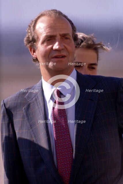 Juan Carlos I, King of Spain (1938 -), photo 1989.