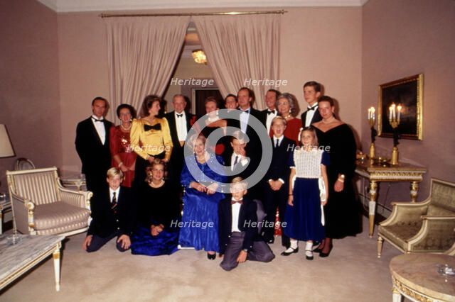 Juan de Borbon y Battenberg (1913-1993), Earl of Barcelona, ??and Maria de las Mercedes of Borbon…