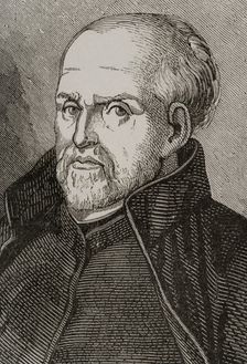 Juan de Mariana, Spanish Jesuit theologian and historian, 1852. Creator: Unknown