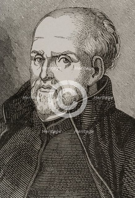 Juan de Mariana, Spanish Jesuit theologian and historian, 1852.  Creator: Unknown.