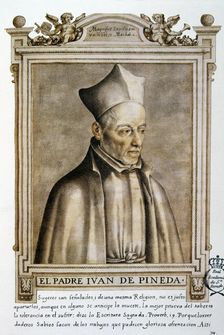 Juan de Pineda (1558-1637). Spanish jesuit. Author of Commentarium in job in the book Libro d…