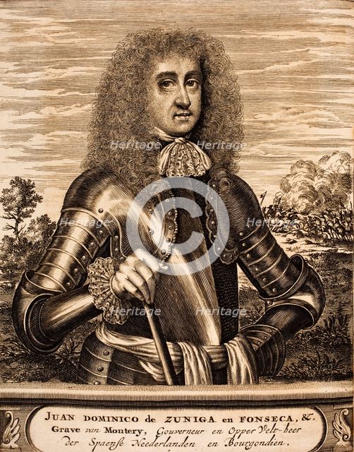 Juan Domingo de Zúñiga y Fonseca, Conde de Monterrey (1640-1716), 1675. Creator: Anonymous.