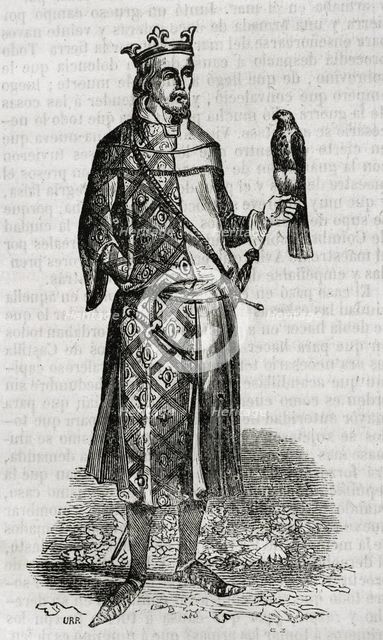 Juan I of Aragon, 1852.  Creator: Unknown.