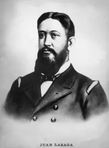 Juan Lazaga (1845-1898), Spanish naval captain during the Spanish-American War, (c1910)