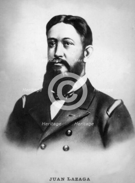 Juan Lazaga (1845-1898), Spanish naval captain during the Spanish-American War, (c1910). Artist: Unknown