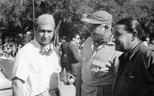 Juan Manuel Fangio, (1950s?)