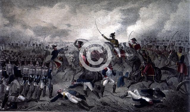 Juan Martín Díez 'El Empecinado' (the Undaunted) defeats a column of French soldiers in the Battl…