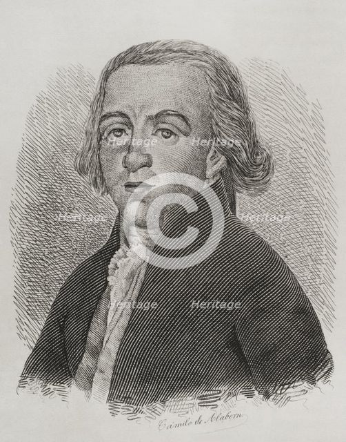 Juan Meléndez Valdés (1754-1817, Spanish poet, 1851. Creator: Camilo de Alabern.