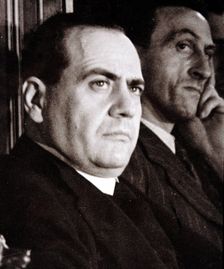 Juan Negrin López (1892-1956), Spanish Republican politician, he was president of the government …