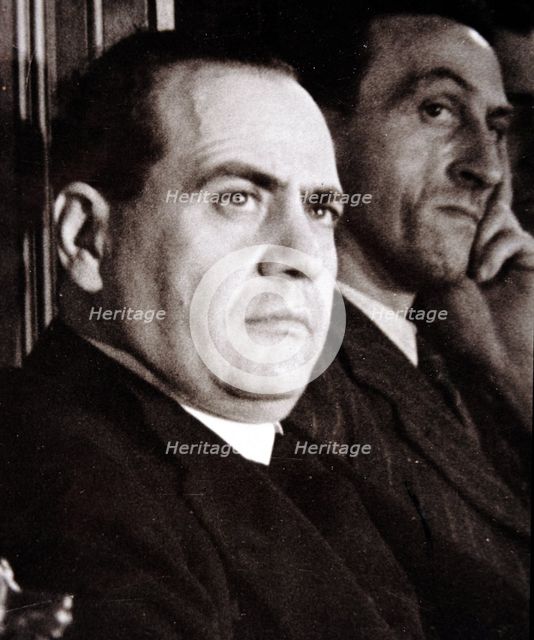 Juan Negrin López (1892-1956), Spanish Republican politician, he was president of the government …