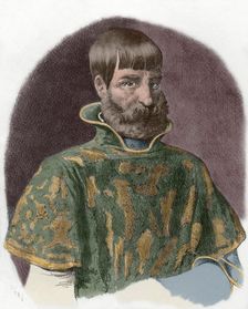Juan Ponce de Leon, (1460-1521), Spanish explorer and conquistador, 1869. Creator: Unknown