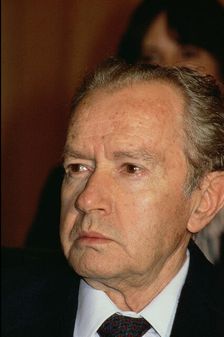 Juan Rulfo (1918-1986), Mexican novelist born in Sayula (Jalisco), photo 1987
