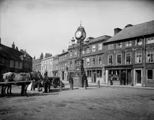 Jubilee Clock, Newbury, Berkshire, 1890. Artist: Henry Taunt