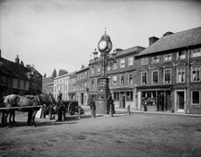 Jubilee Clock, Newbury, Berkshire, 1890. Artist: Henry Taunt