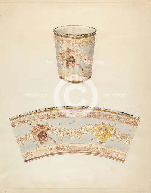 Jubilee Cup, c. 1938. Creator: Frank J Mace.