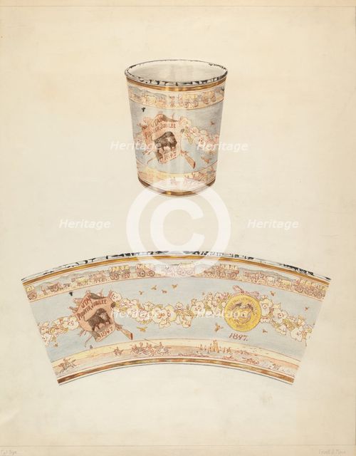 Jubilee Cup, c. 1938. Creator: Frank J Mace.