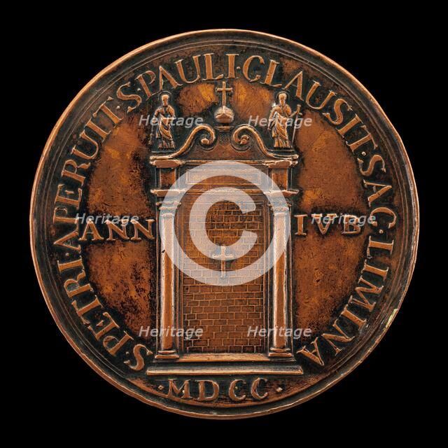 Jubilee Door [reverse], 1700. Creator: Suzan Rey.